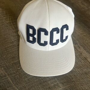 G/FORE White Cap with Black Lettering